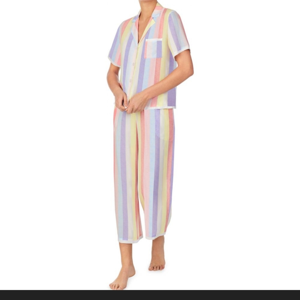 Room Service Striped Pajama Set